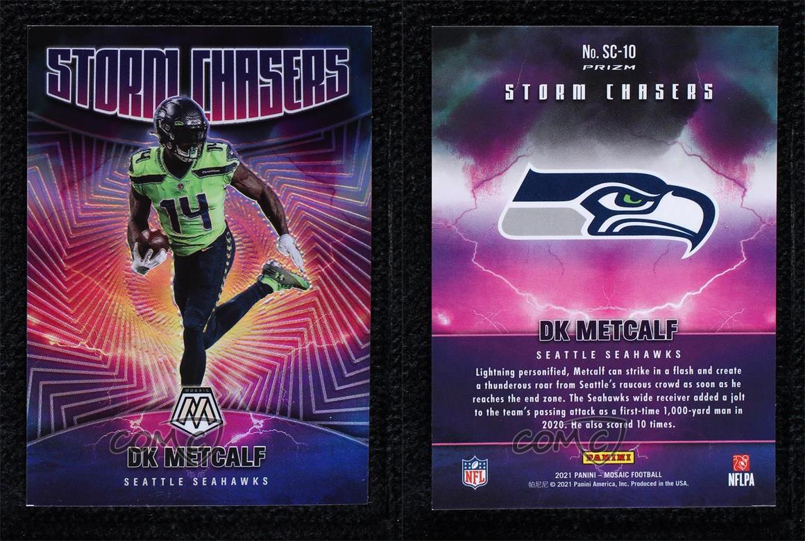DK Metcalf 2021 Mosaic Storm Chasers #SC-10 Price Guide - Sports Card  Investor