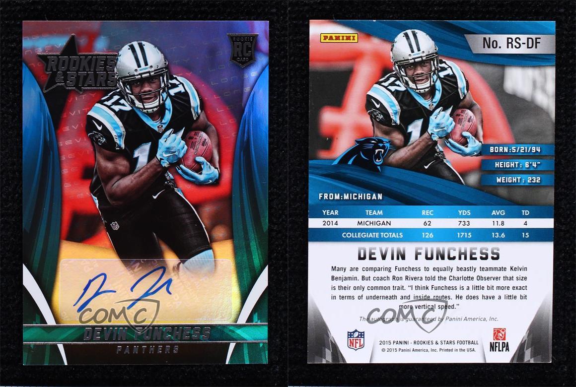 \ud83c\udfc82017 Panini Rookies & Stars Football Rookie Longevity #78 Devin  FUNCHESS \/70\ud83c\udfc8 | eBay