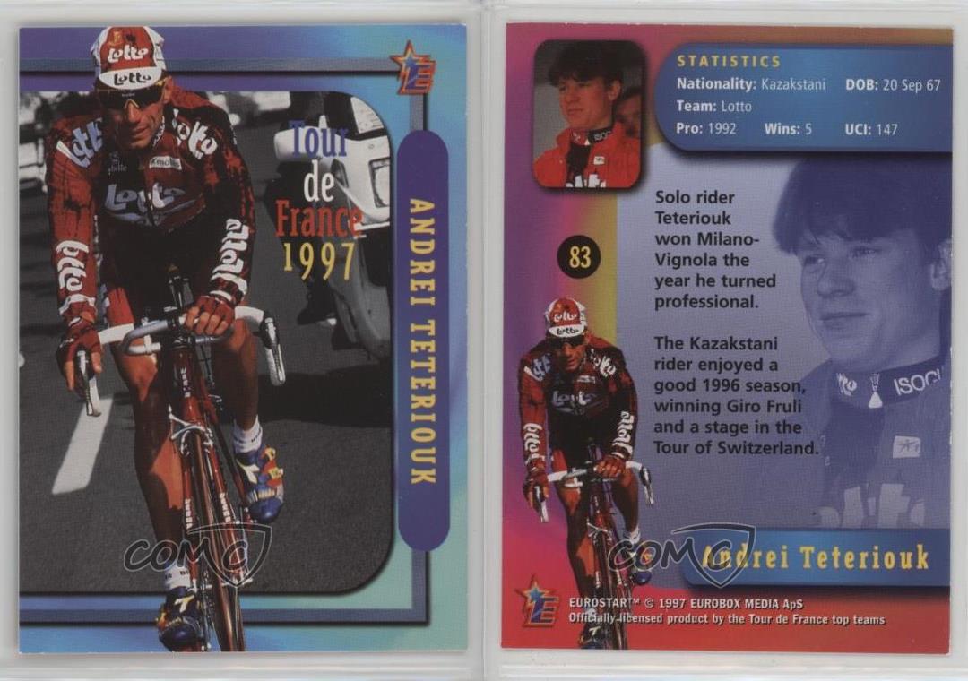 Eurobox Eurostar Tour de points de vente France 1997 Andrei Teterioux #83