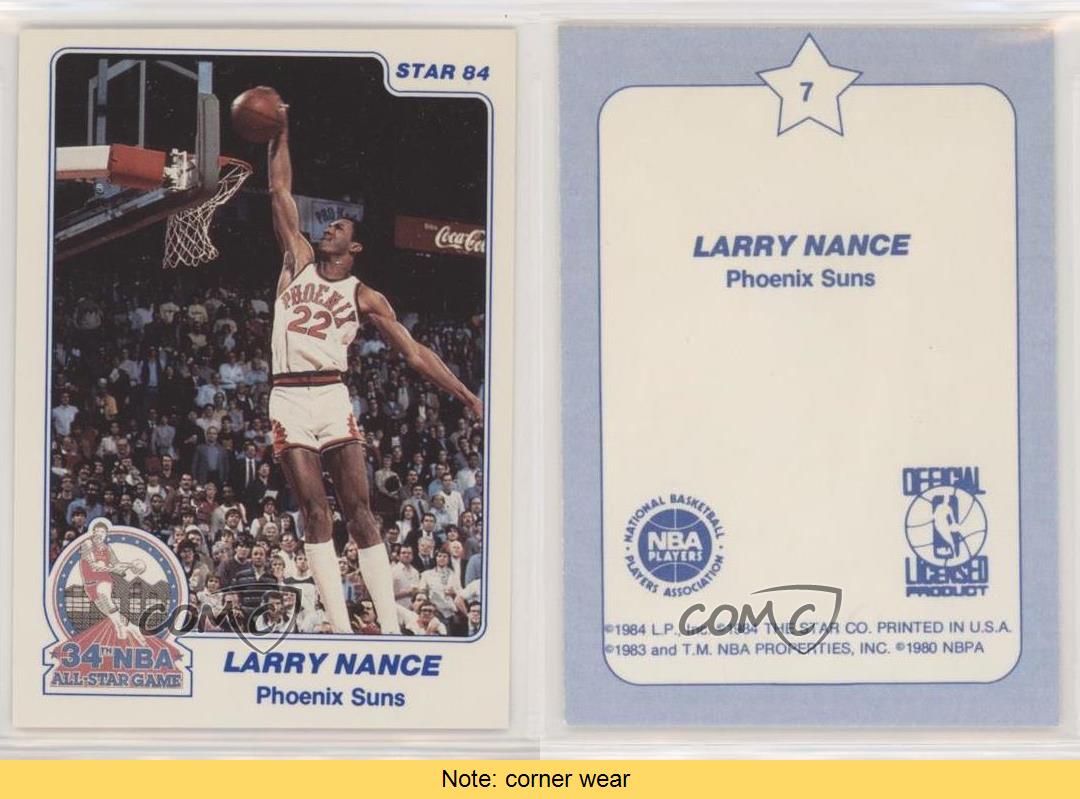 1984 Star Slam Dunk Championship Larry Nance #7