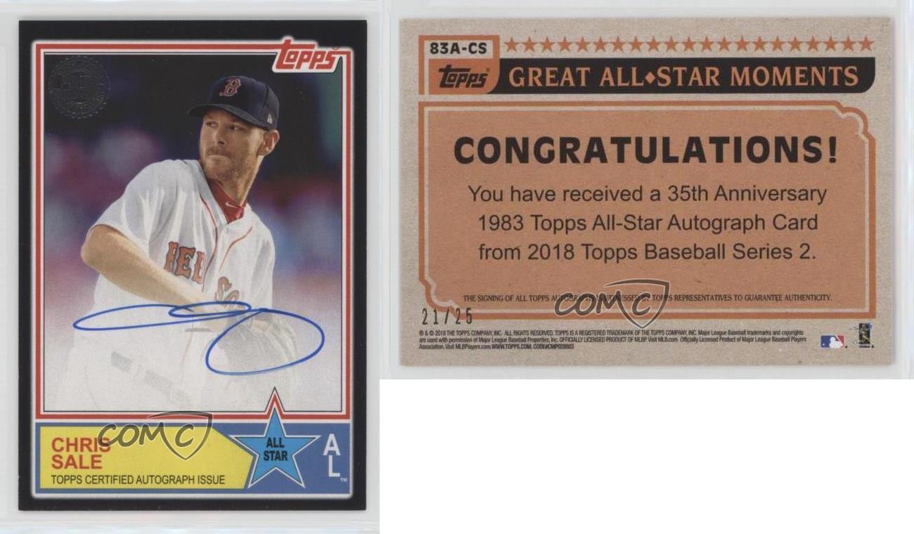 chris sale 1983 jersey