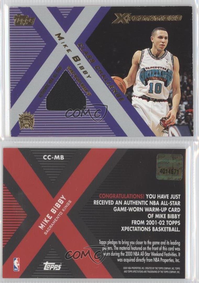 2001-02 Topps Xpectations Class Challenge Mike Bibby #CC-MB - Picture 4 of 4