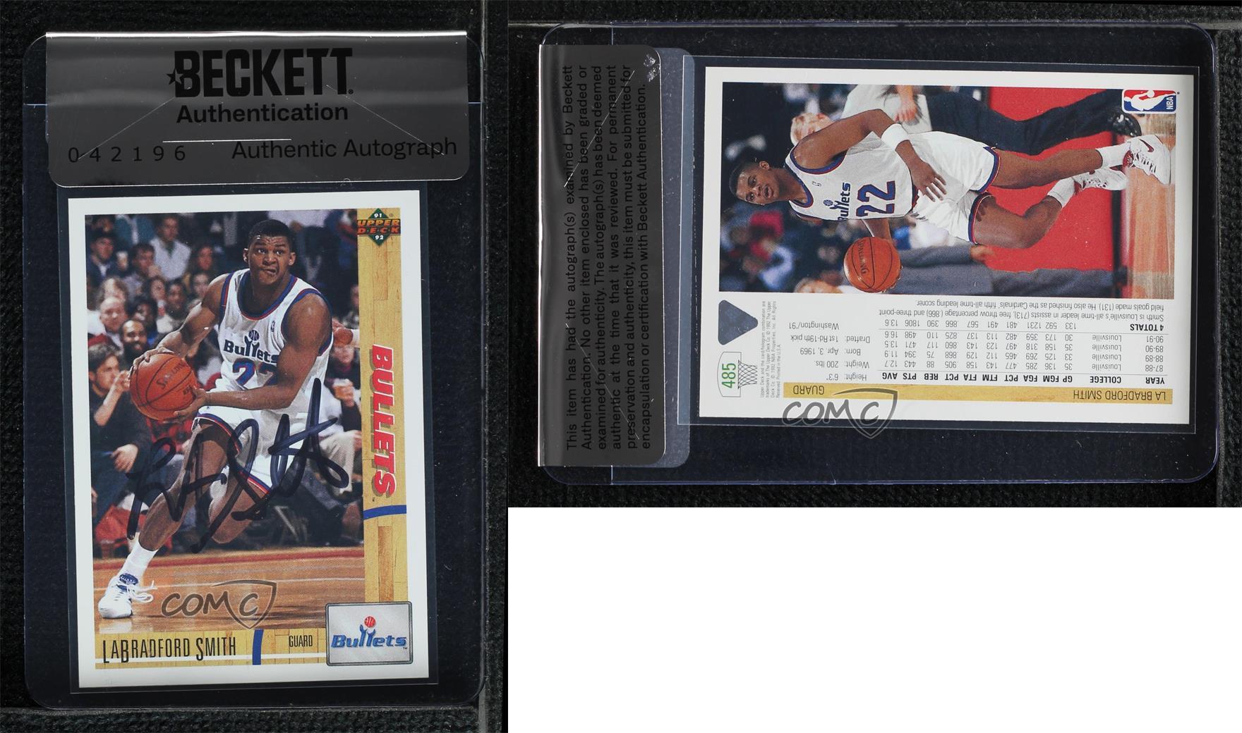 1991-92 Upper Deck - LaBradford Smith #485 (RC)