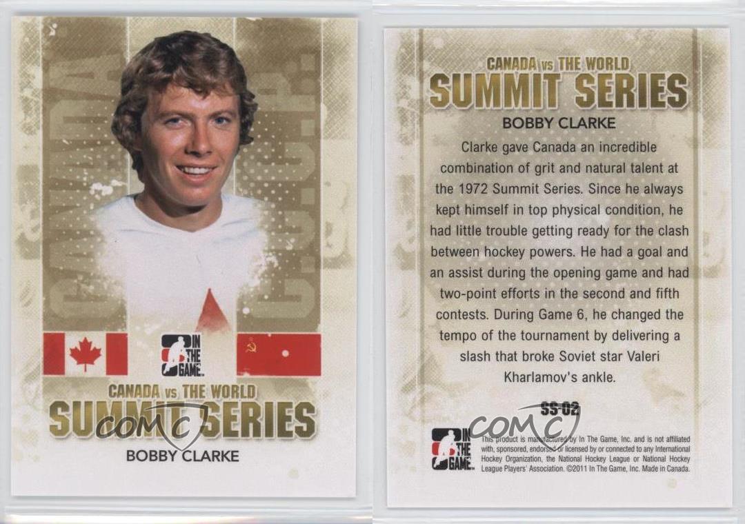 Bobby Clarke - 1972 Summit Series Game 6, Slash 