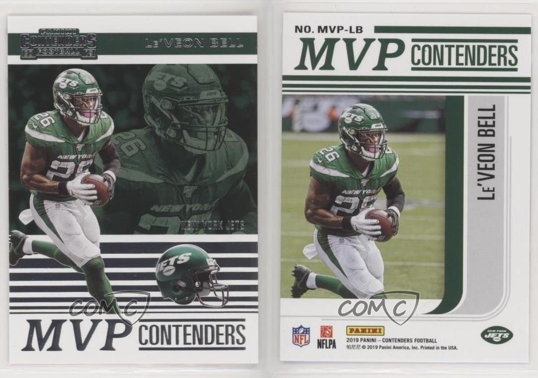 2019 Panini Contenders Season Ticket #13 LeVeon Bell New York Jets Football NM-MT