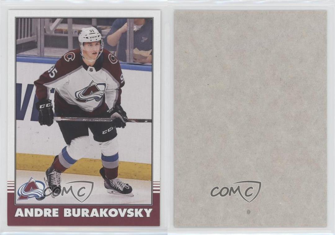  2020-21 O-Pee-Chee Retro Hockey #3 Andre Burakovsky Colorado  Avalanche Official NHL Trading Card From The Upper Deck Company :  Collectibles & Fine Art