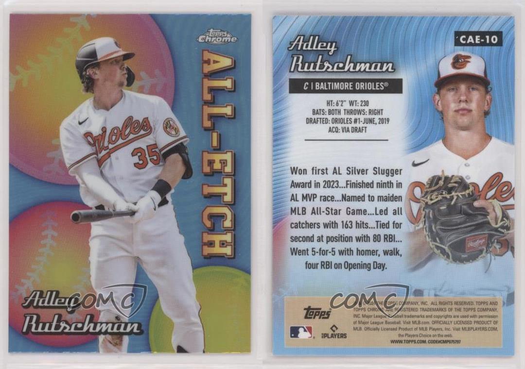 2024 Topps Chrome All-Etch Adley Rutschman #CAE-10