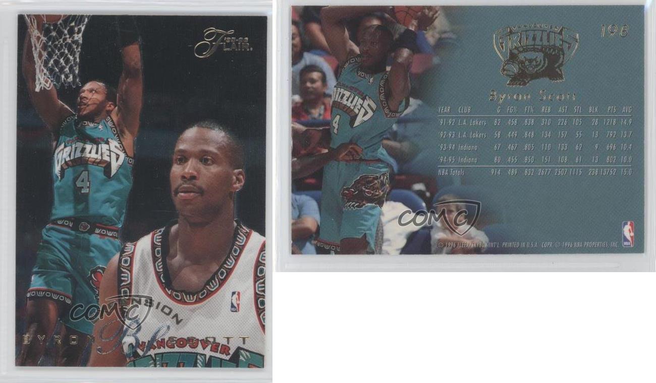1995 96 Flair Byron Scott 198 Ebay 1995 96 Flair Byron Scott 198 Ebay
