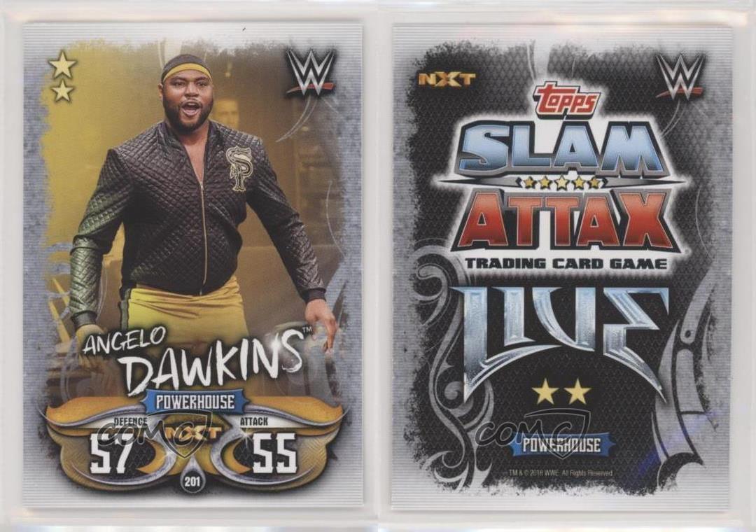 Slam Attax #201 Angelo Dawkins-Live 2018