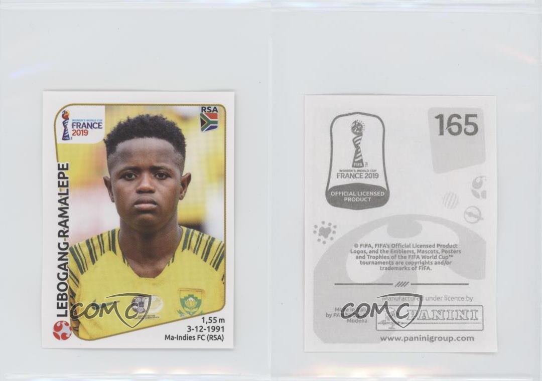 165 LEBOGANG RAMALEPE SOUTH AFRICA NEW WOMEN'S WORLD CUP FRANCE 2019 PANINI N 