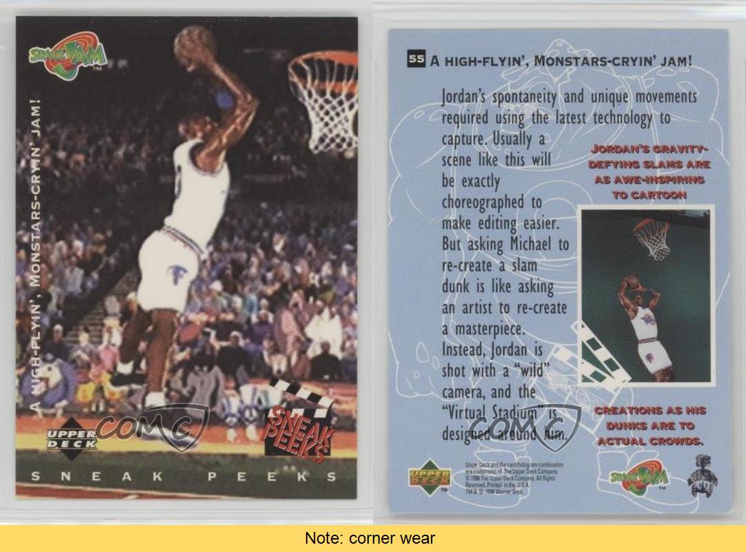 199697 Upper Deck Space Jam 55 Michael Jordan Basketball Card eBay