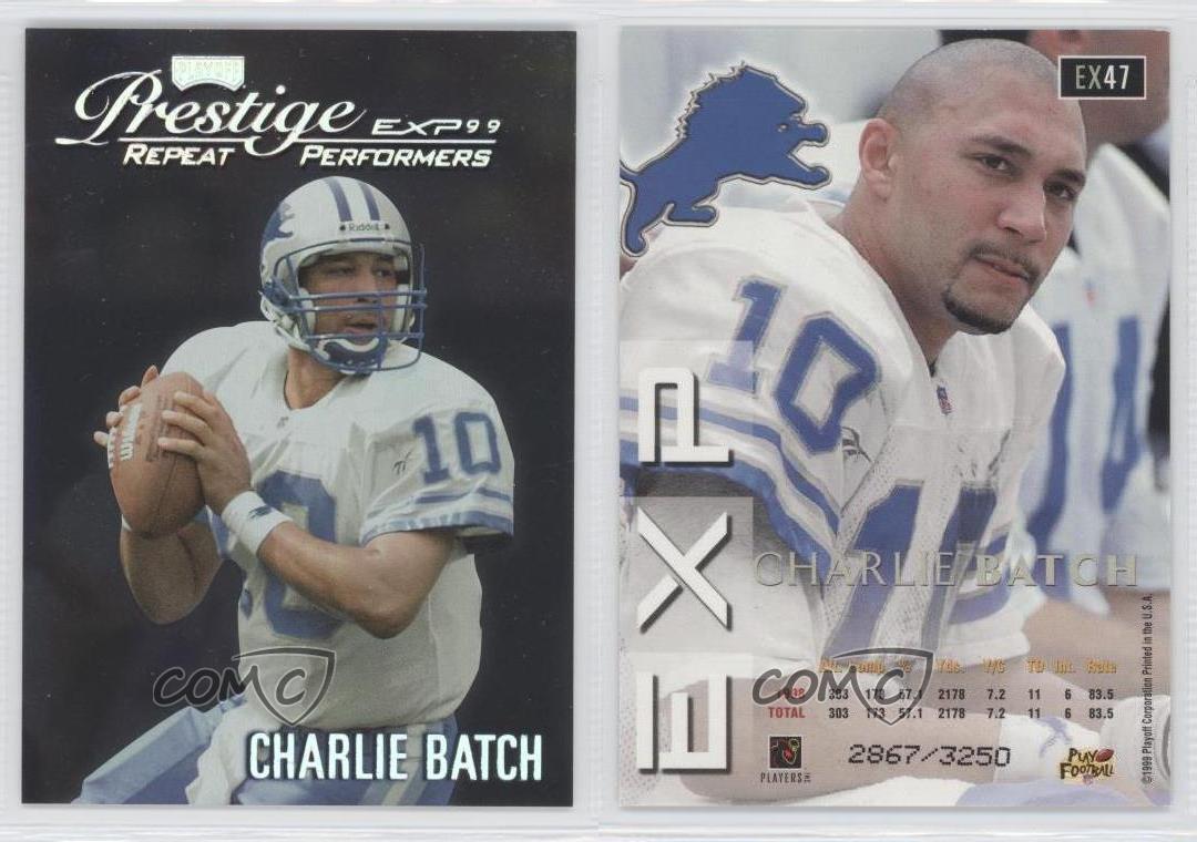 Lot Charlie argent Playoff vente Prestige EXP Repeat Performers Reflections 1999