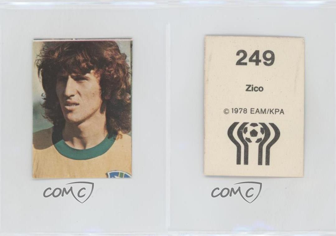 1978 Americana Munchen Fussball-Weltmeisterschaft Argentinien 78 Zico #249