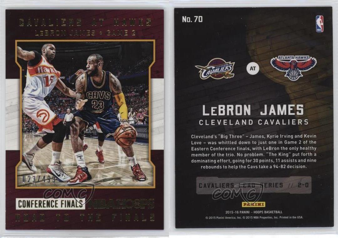 2015-16 Panini NBA Hoops Road to the Finals Conference Finals
