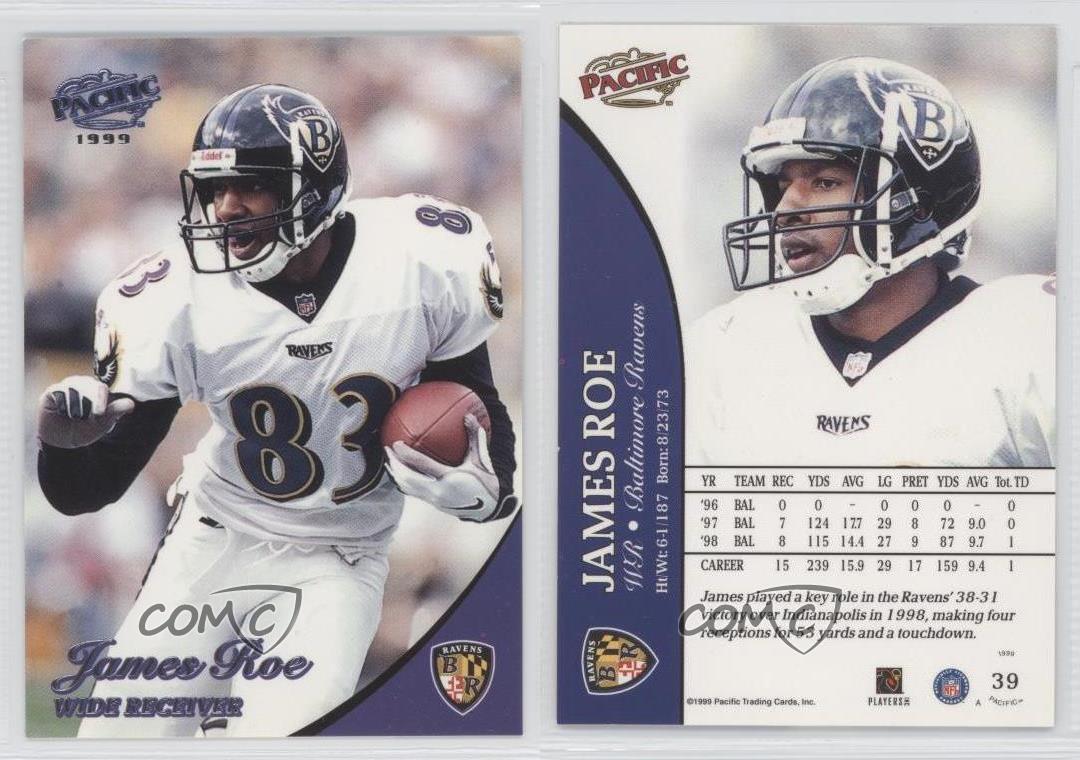 1999 Pacific Gold Missing Serial Number James Roe #39 - Picture 3 of 3