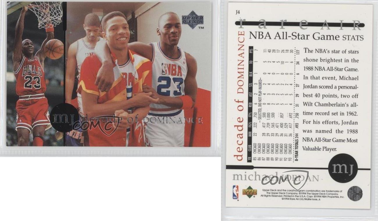 1994 upper deck mj decade of dominance