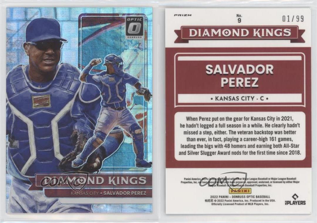 Salvador Perez 2015 Panini Donruss Card # 99 Kansas City Royals Baseball MLB