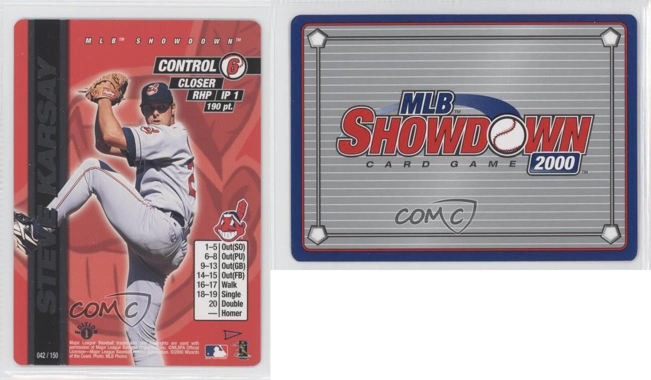 2000 MLB Showdown Pennant Run Edition 1 Steve Karsay #042 - Picture 4 of 4