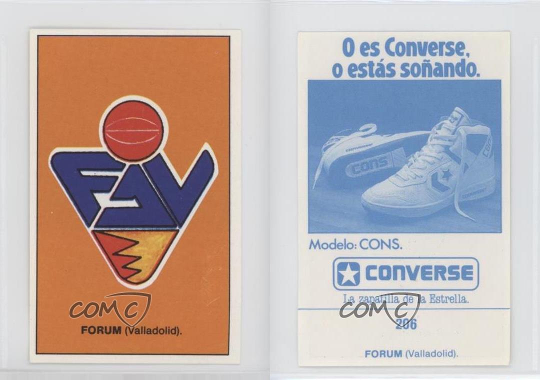 Traición Penetración camisa 1988 Converse Merchante Spanish Stickers Forum #206 | eBay