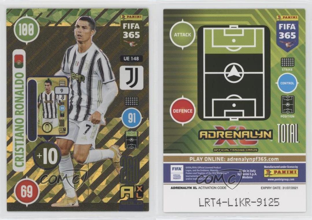 2020 Panini Adrenalyn XL Fifa 365 Update Edition Winter Star Cristiano  Ronaldo | eBay