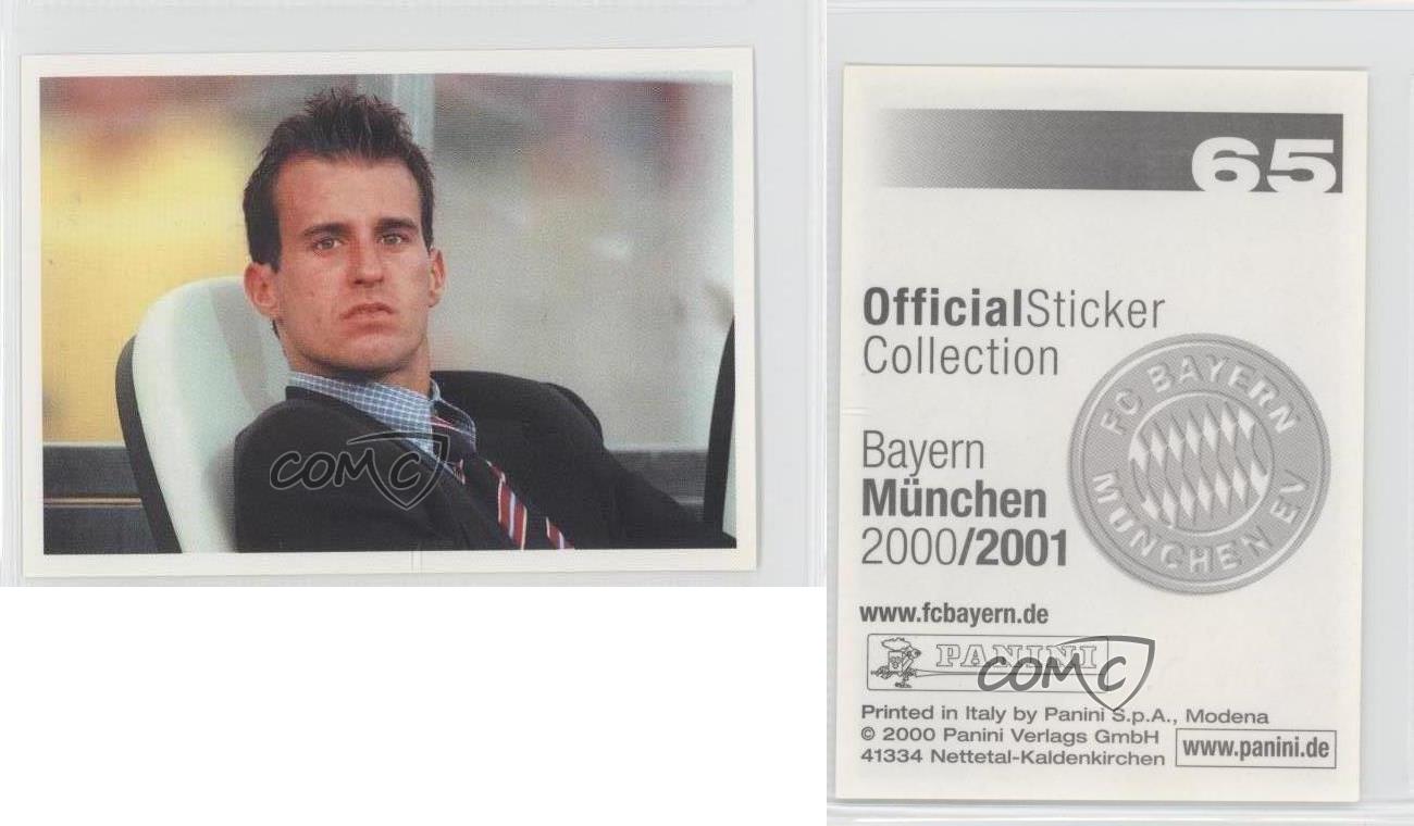 Panini 345 BL Fussball 2001 Mehmet Scholl Bayern München 