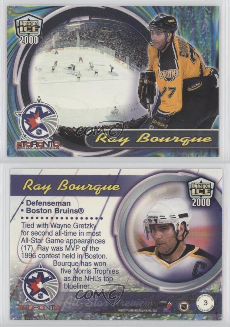 1999-00 Pacific dynagon ICE #21 Ray Bourque-Boston Bruins 