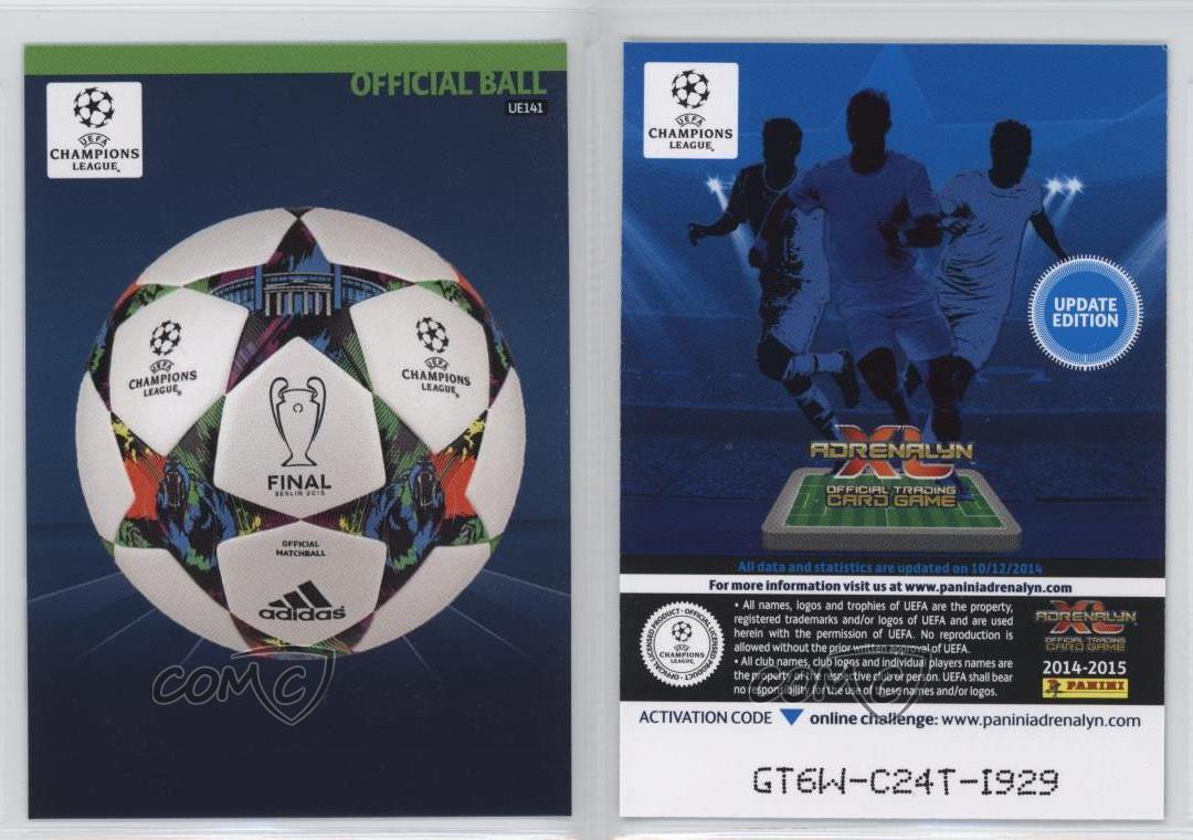 2014-15 Panini Adrenalyn XL UEFA Champions League Update Edition Official  Ball | eBay