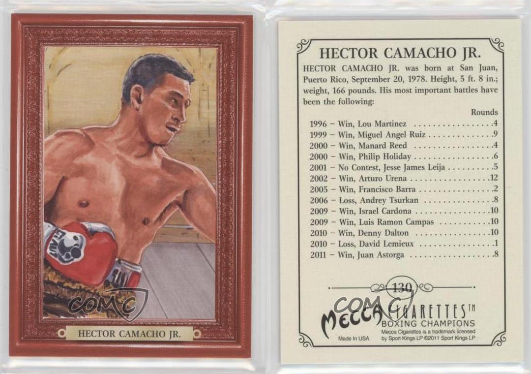 Hector Camacho Jr 2011 Ringside Boxing 2 For Your Country Trunks /50 *AA345 