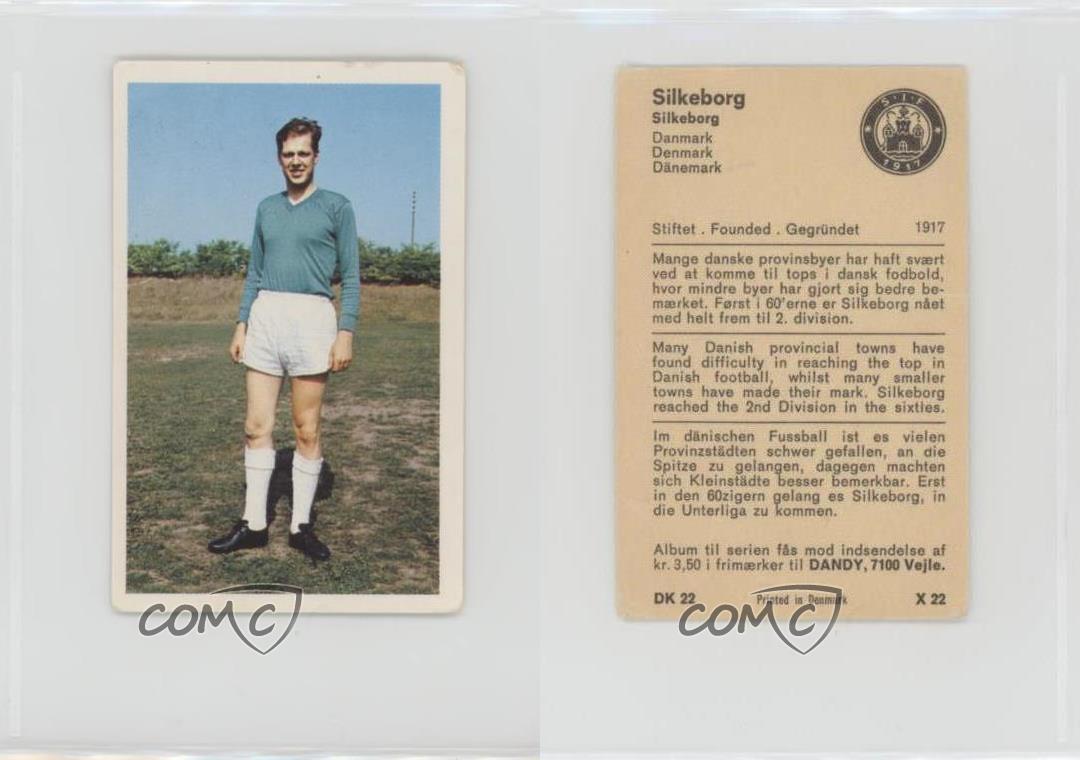 1970 Dandy Gum Football Clubs &amp; Colours Of The World Silkeborg IF #X22  | eBay