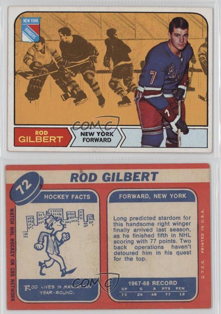1968 Topps Rod Gilbert