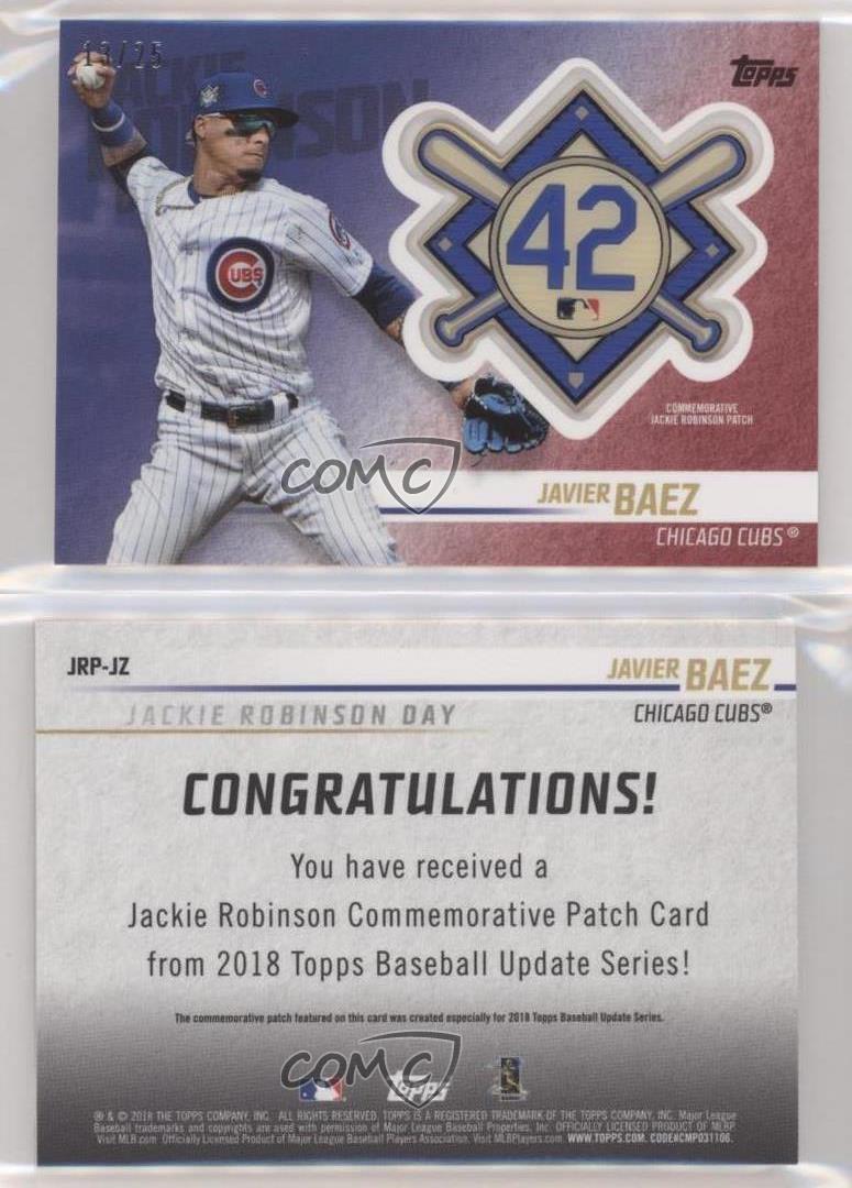 YOU PICK CARDS 2018 Topps Update Jackie Robinson Patch Baseball Card Singles 