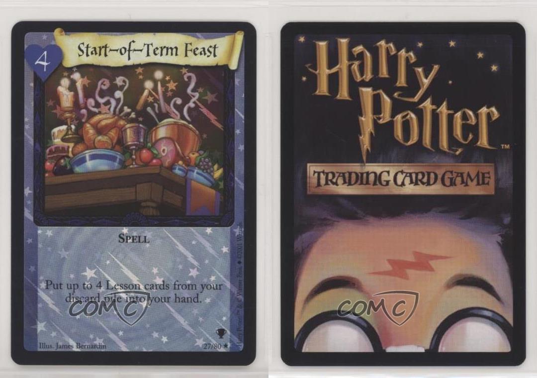 2001 Harry Potter Trading Card Game Quidditch Cup Foil StartofTerm
