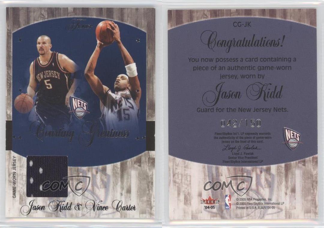 Mitchell & Ness New Jersey Nets - Jason Kidd Authentic 2004-05 Jersey, NBA  JERSEYS, JERSEYS
