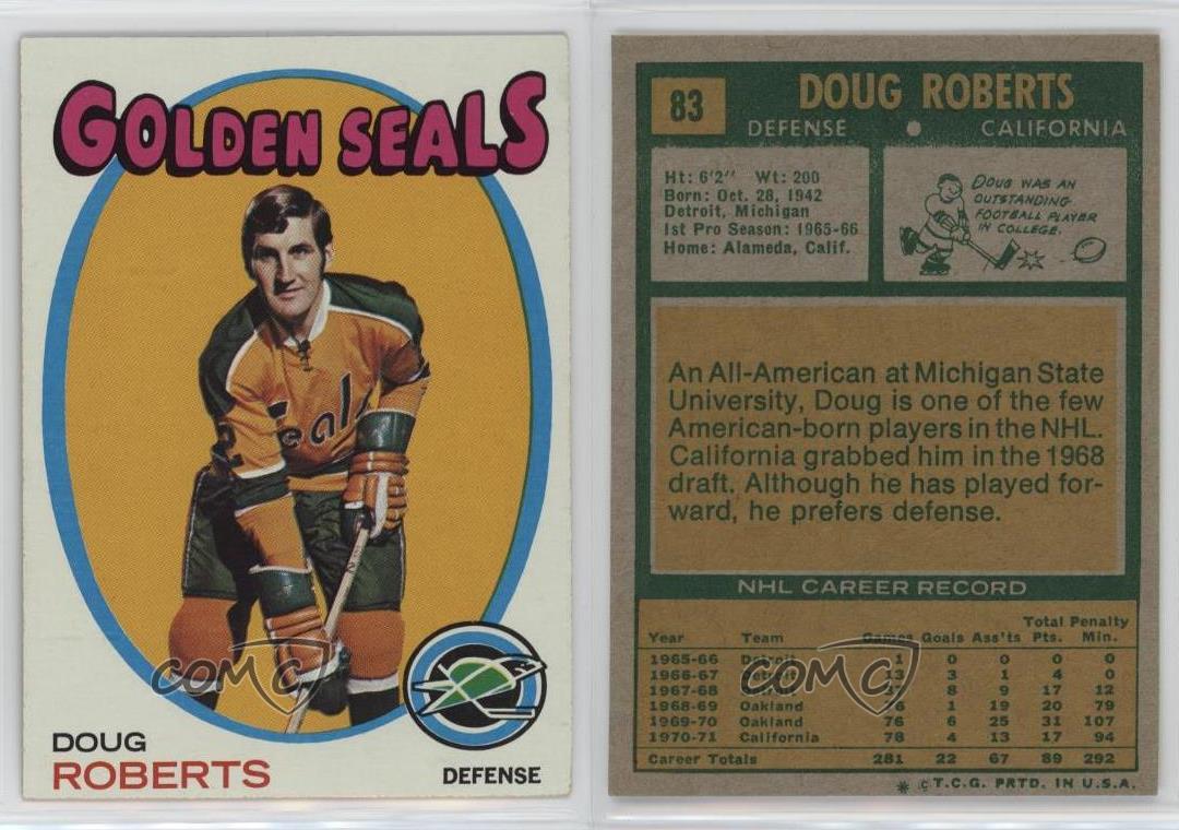 1971-72 Topps Doug Roberts #83