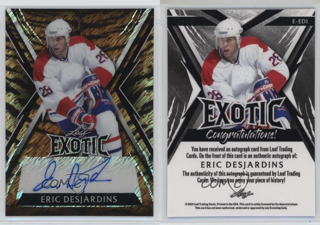 2024 Leaf Metal Legends Exotic Tiger Diagonal Shimmer /10