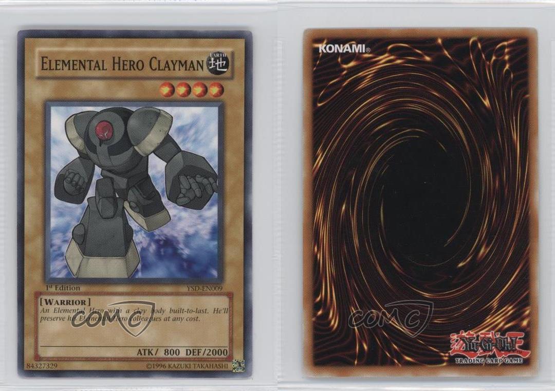 2006 YuGiOh! Starter Deck Base 1st Edition YSDEN009 Elemental HERO