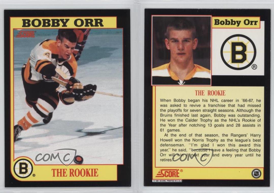 199192 Score BOOR.5 Bobby Orr (The Rookie) Boston Bruins