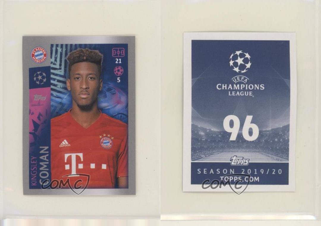 Champions League 19 20 2019 2020 Sticker 96 FC Bayern München Kingsley Coman 
