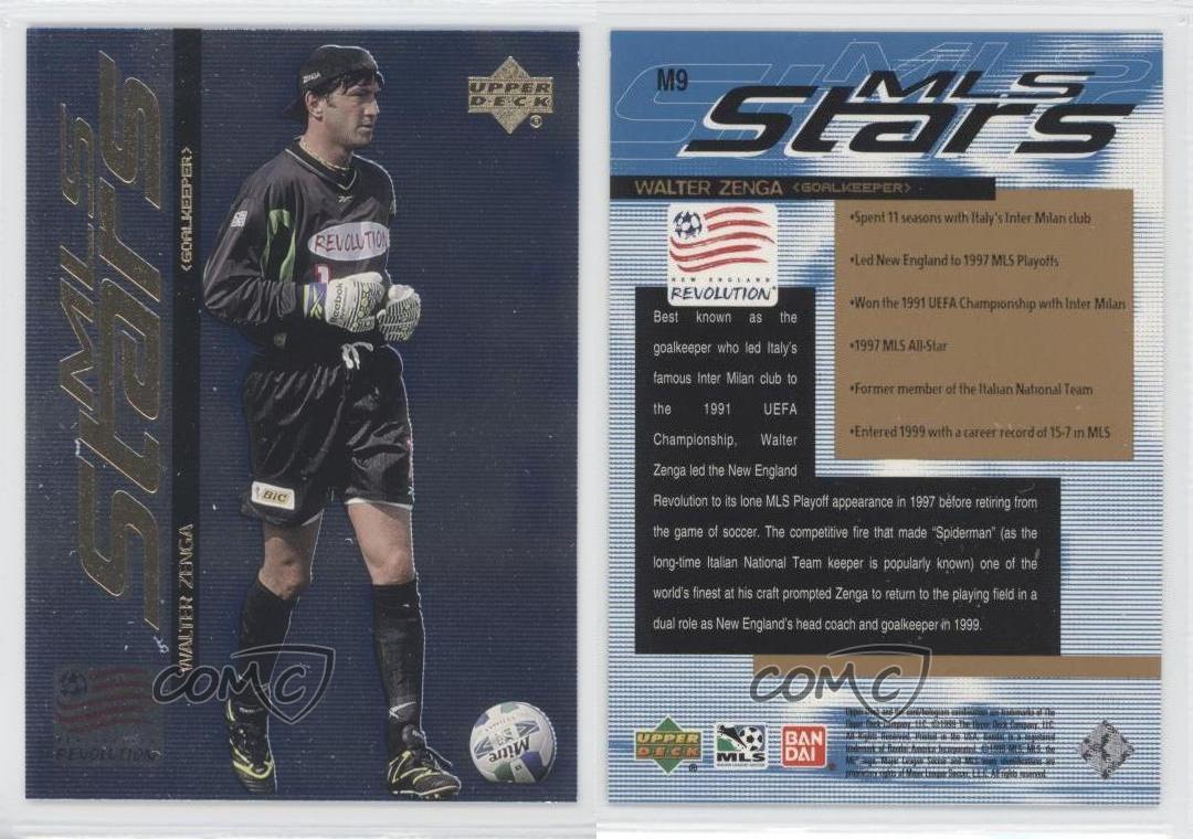 1999 Upper Deck MLS MLS Stars Walter Zenga #M9 | eBay 1999 Upper Deck MLS MLS Stars Walter Zenga #M9 | eBay