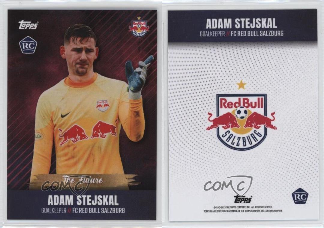 2022-23 Topps FC Red Bull Salzburg Team Set The Future Adam Stejskal