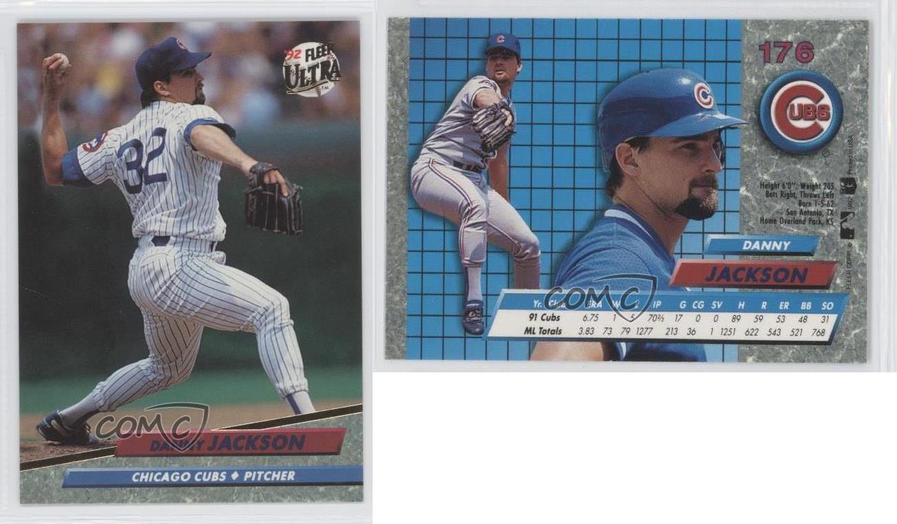 Danny Jackson - Chicago Cubs (MLB Baseball Card) 1991 Fleer Ultra