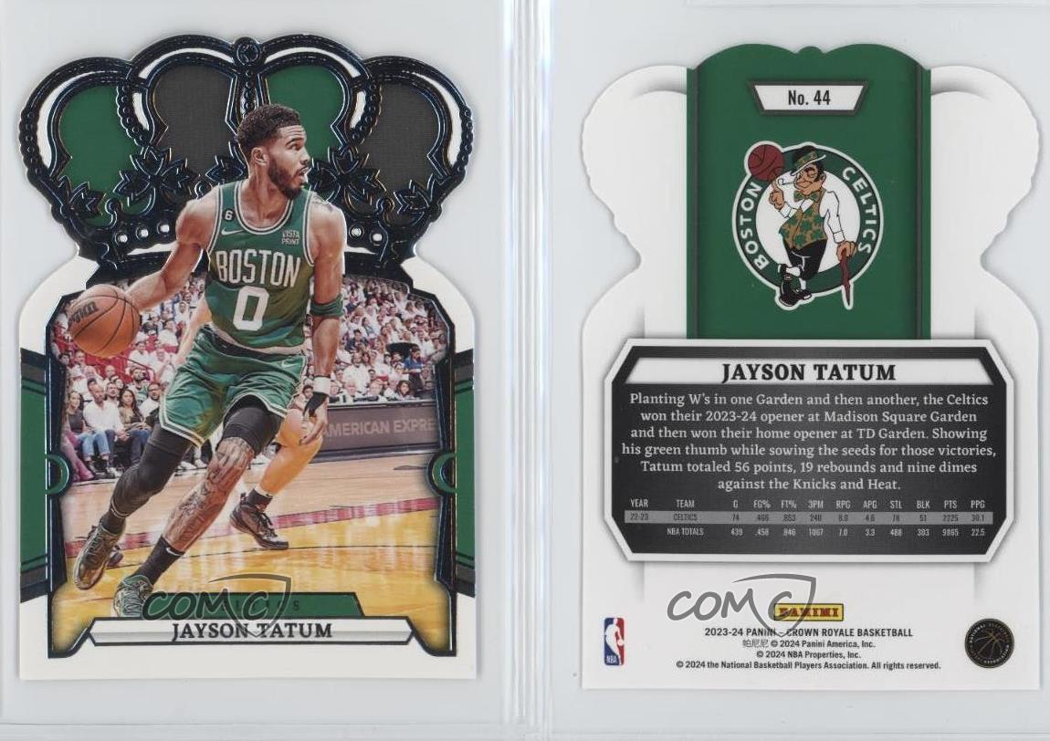 Panini Crown Royale Jayson Tatum #44 2023-24 - Imagen 3 de 4