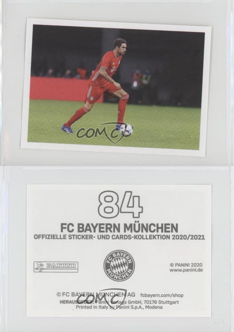 2020 Panini FC Bayern Munchen Official Sticker and Card Collection Javi  Martinez | eBay