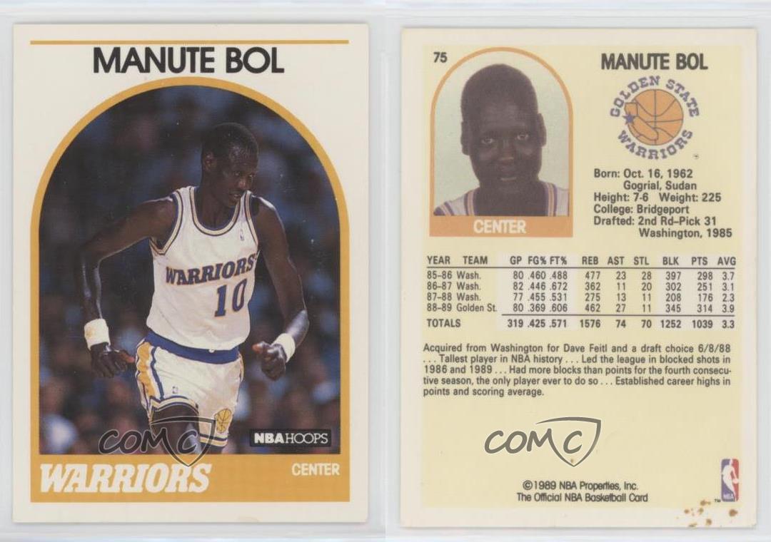 Manute Bol (2pts/3rebs/6blks) vs. Heat (1989) 