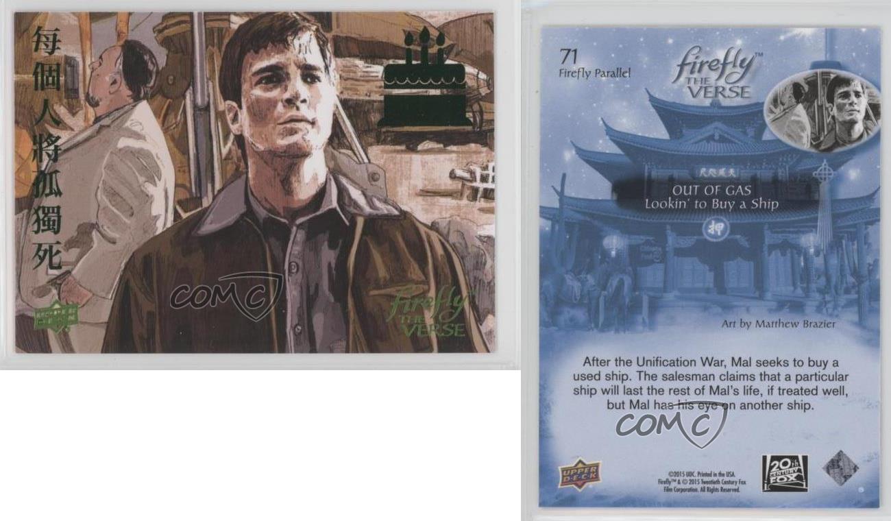 Firefly The Verse Foil Parallel Base Card #164 Serenity Ships