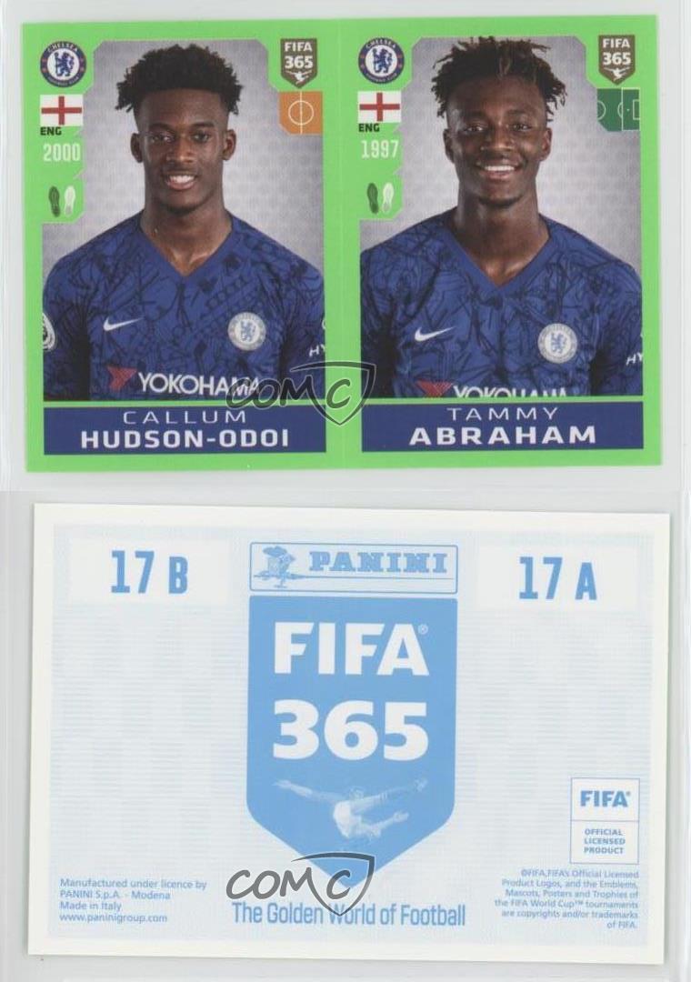 Tammy Abraham Panini Fifa 365 2020 Sticker 23 Callum Hudson-Odoi 