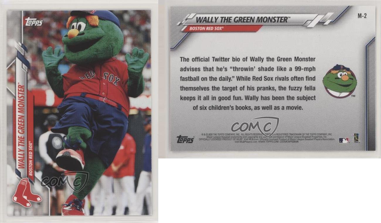  2020 Topps Opening Day Mascots #M-2 Wally the Green