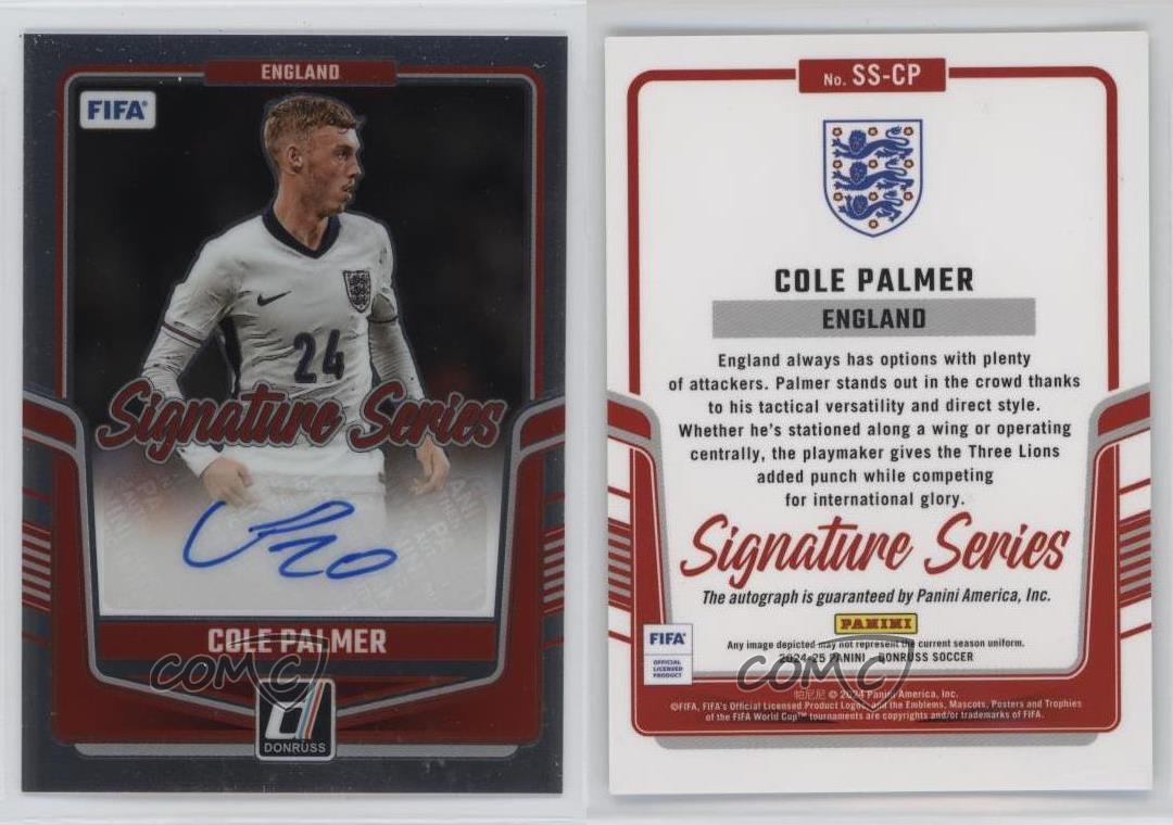 2024-25 Panini Donruss FIFA Signature Series Cole Palmer #SS