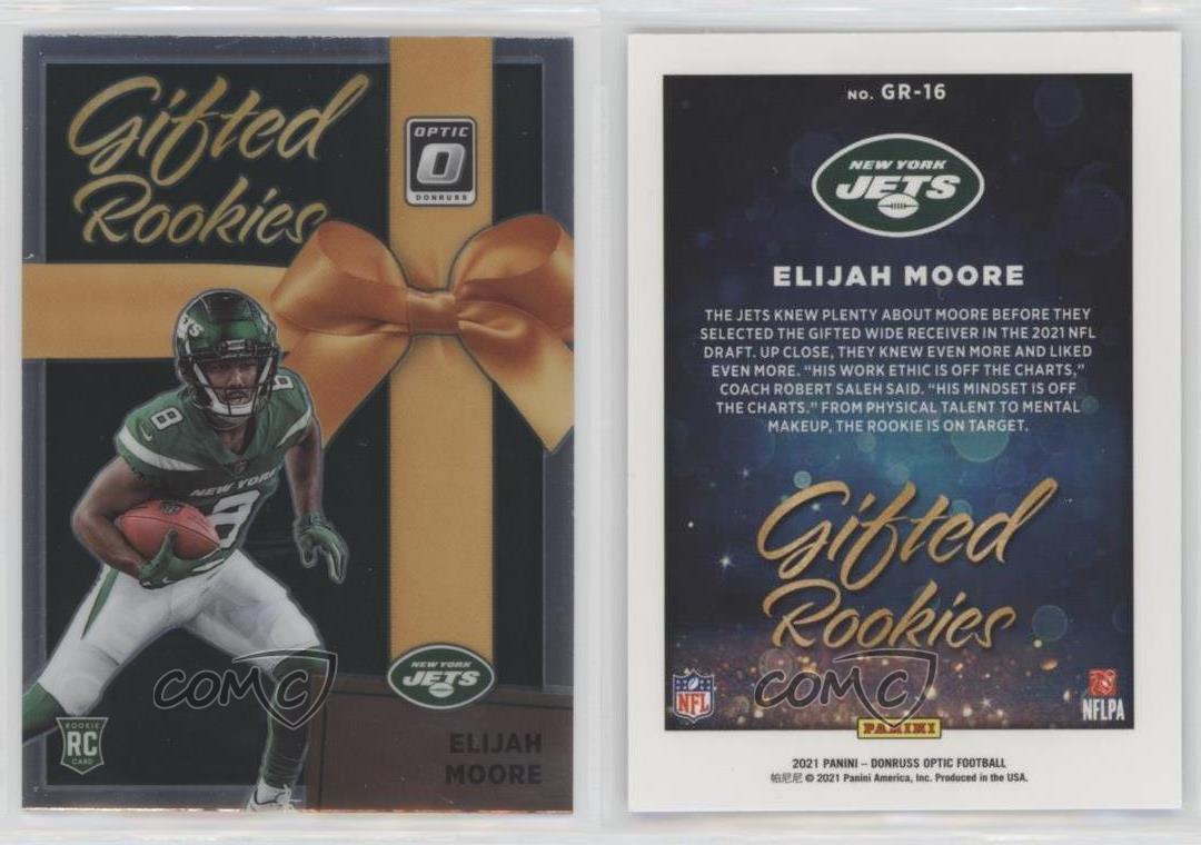 Elijah Moore 2021 Optic Gifted Rookies - Black Pandora #GR-16 Price Guide -  Sports Card Investor