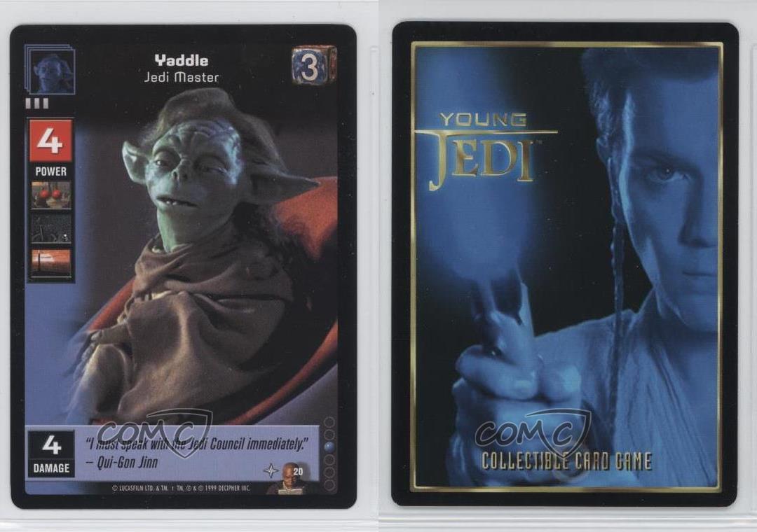 Star Wars Young Jedi Booster Pack x 2 NEW Trading Card Game The Council